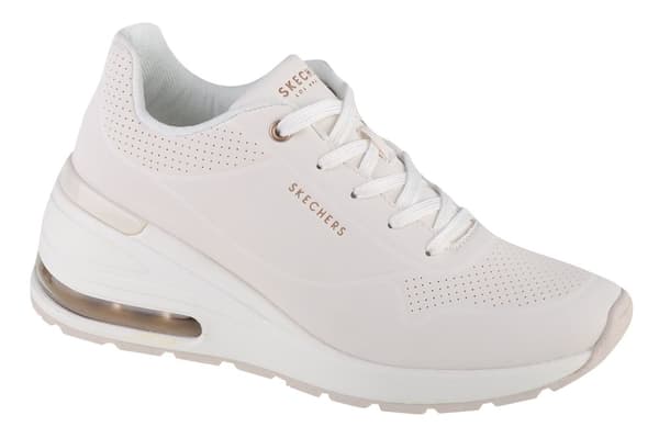 Skechers Million Air-Elevated Air 155401-WHT, Kvinna, Sneakers, vit