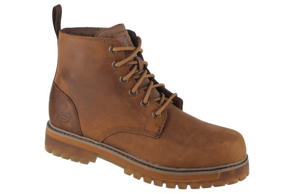 Skechers Alley Cats - Talgen 204169-DSCH, Man, Kängor, brun