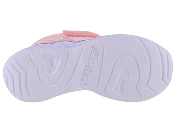 Skechers Heart Lights - Brilliant Rainbow 302669L-PKLV, för Tjej, Vinterkängor, rosa