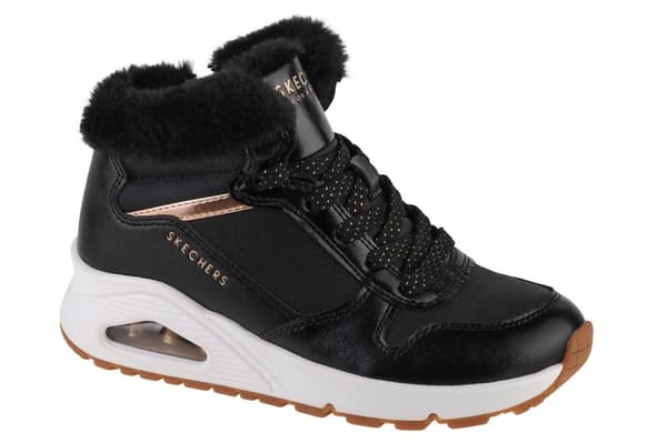 Skechers Uno - Cozy On Air 310518L-BKRG, för Tjej, Vinterkängor, svart