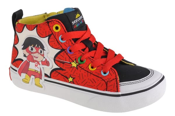 Skechers Street Fame - Ultra Fun Red Titan 406060L-RDBK, för Pojke, Sneakers, röd Red 31
