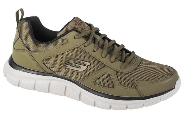 Skechers Track-Scloric 52631-OLBK, Man, Sneakers, grön Green 46