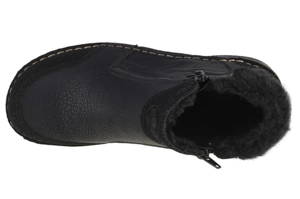 Rieker Booties 73352-00, Kvinde, Vinterstøvler, sort