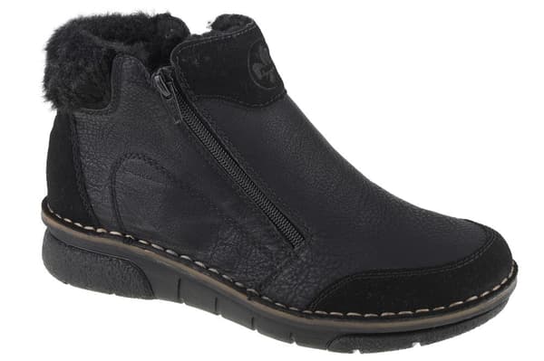 Rieker Booties 73352-00, Kvinde, Vinterstøvler, sort Black 37
