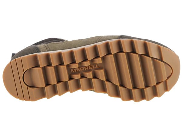 Merrell Alpine Sneaker Mid PLR WP 2 J004291, Man, Träningsskor, grön