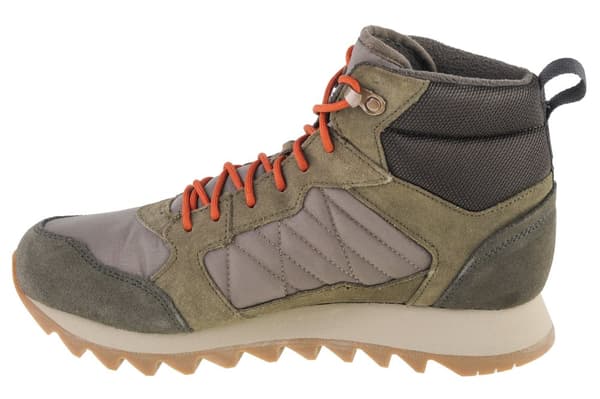 Merrell Alpine Sneaker Mid PLR WP 2 J004291, Man, Träningsskor, grön
