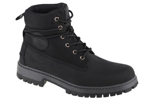 Big Star Hiking Boots KK174206-906, Man, Kängor, svart Black 44