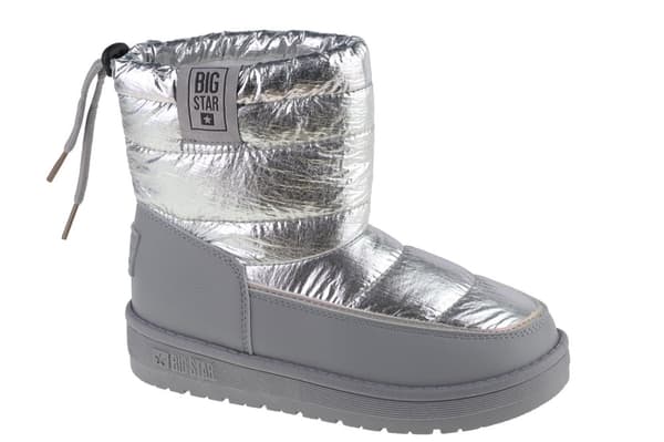 Big Star Kid's Shoes KK374218, til Pige, Støvler, sølv Silver 30