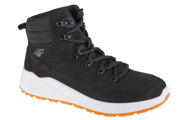 4F Women's City Trek OBDH252-21S, Kvinna, Snörskor, svart Black 36