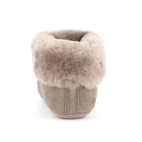 Axelda London 39 - Fårskinnstoffla Beige
