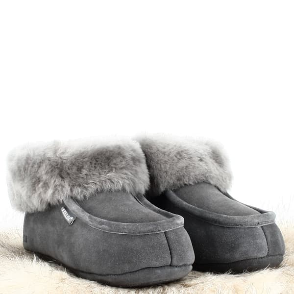Axelda London 37 - Lammasnahkamatto Tummanharmaa