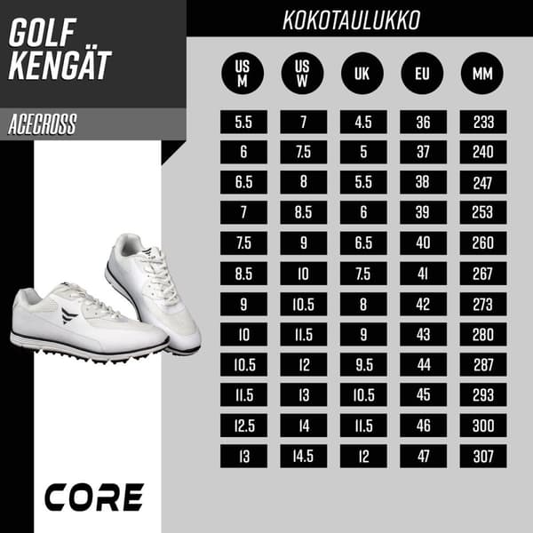 Core Golfkengät Acecross - EU44