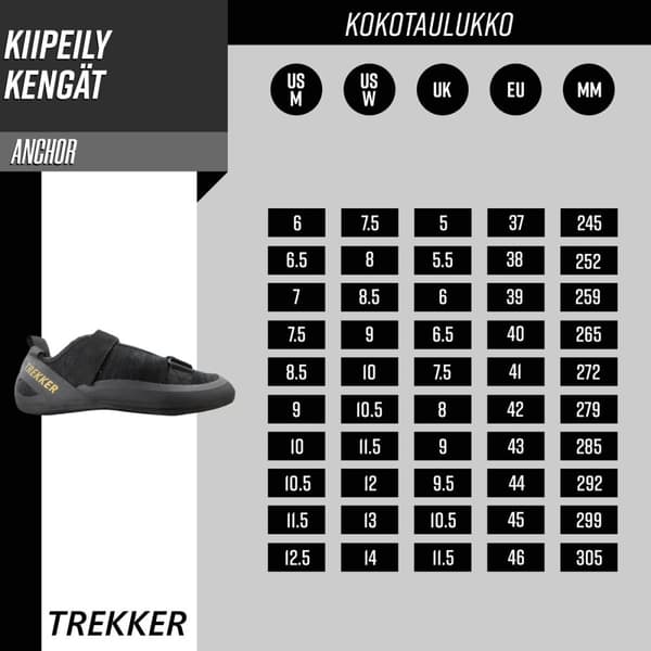 Trekker Kiipeilykengät Wall Anchor - EU38