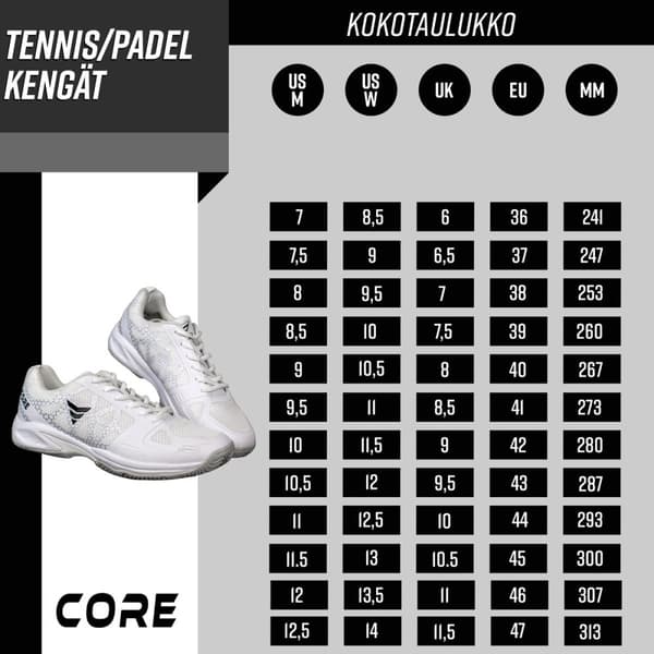Core Tennissko Netpro - EU41
