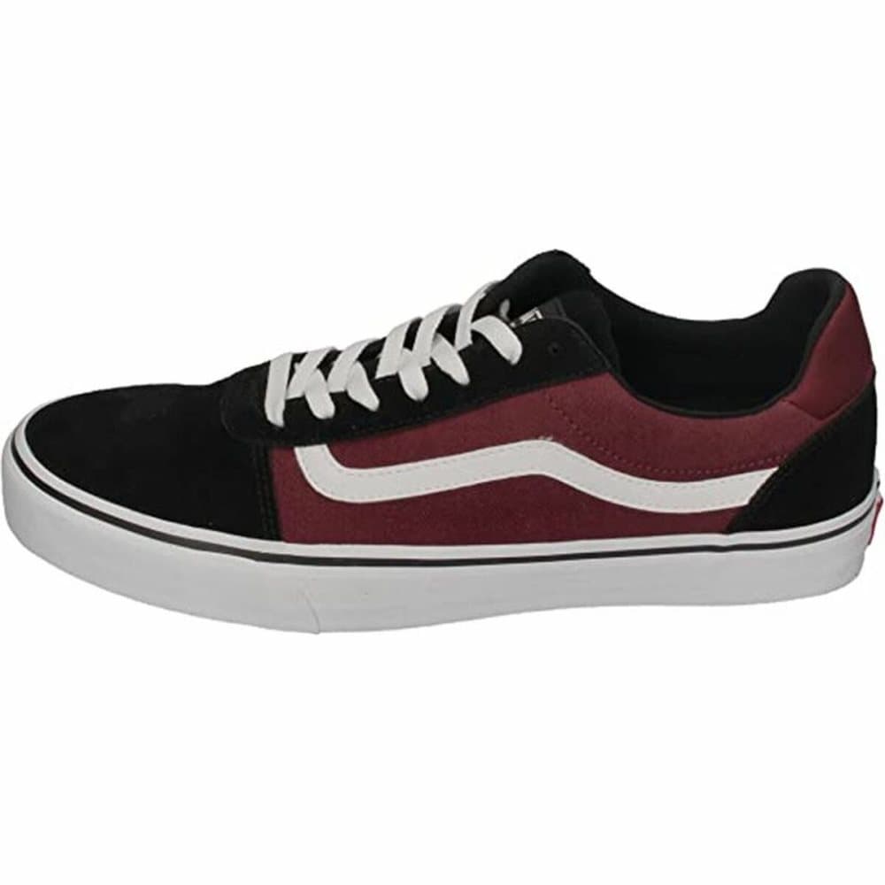 Sportskor Casual Herr Vans Ward Deluxe Rödbrun Svart - 45