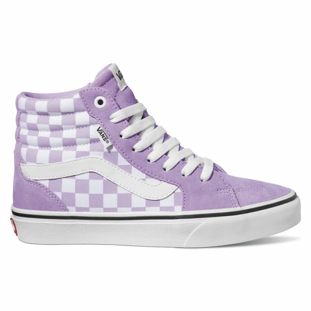 Sportskor Casual Dam Vans Filmor CheckerBoard Lila - 38