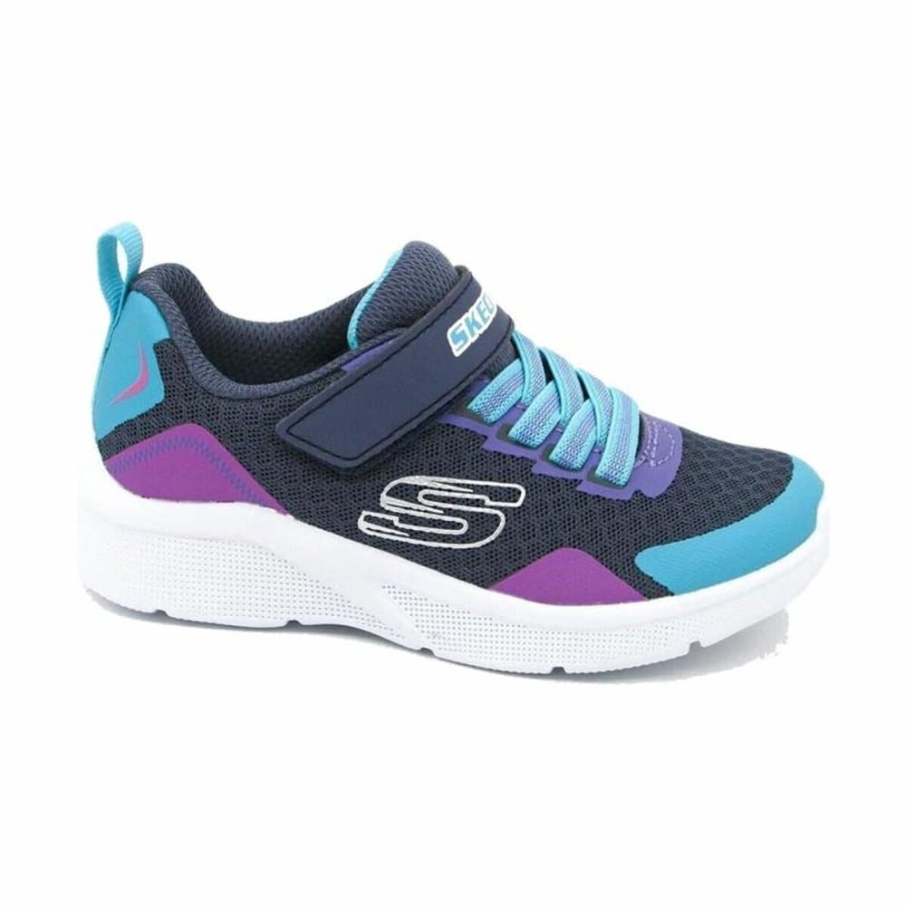 Sportskor för barn Skechers Gore Strap Purpur Blå - 33