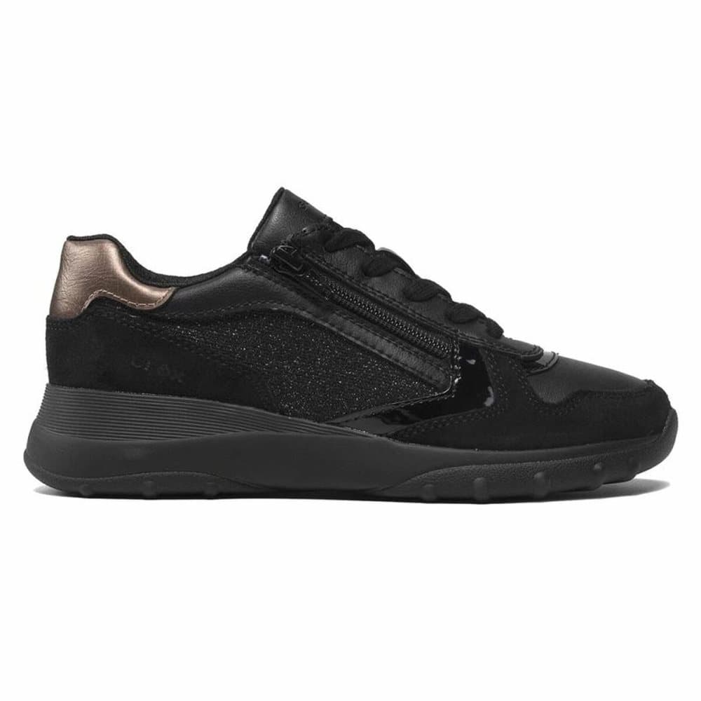 Sportskor Casual Dam Geox Alleniee Svart - 38