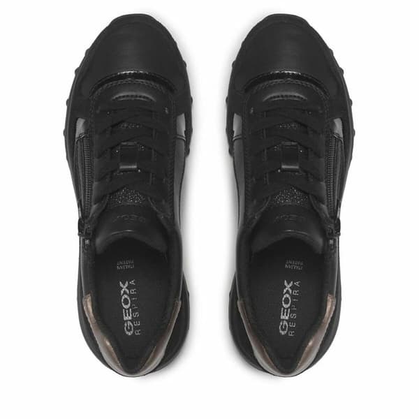 Sportskor Casual Dam Geox Alleniee Svart - 37
