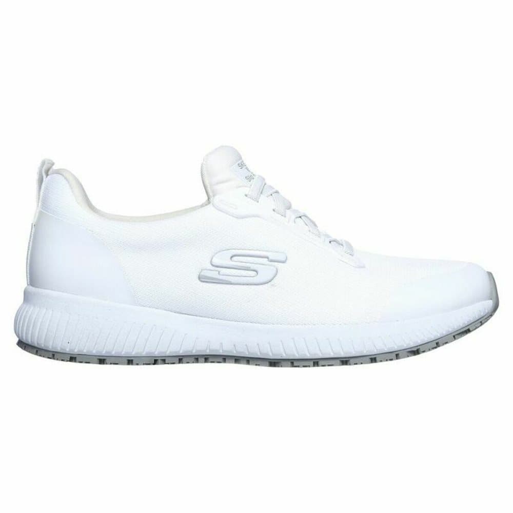 Gymnastiksko, Dam Skechers Work: Squad SR Vit - 37