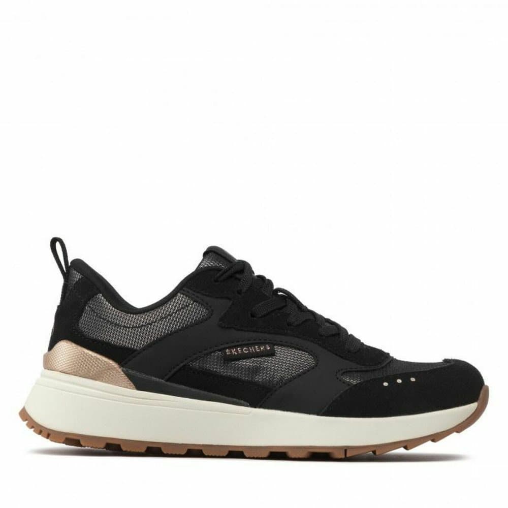 Sportskor Casual Herr Skechers Sunny Street - Sunshine Steps Svart - 38