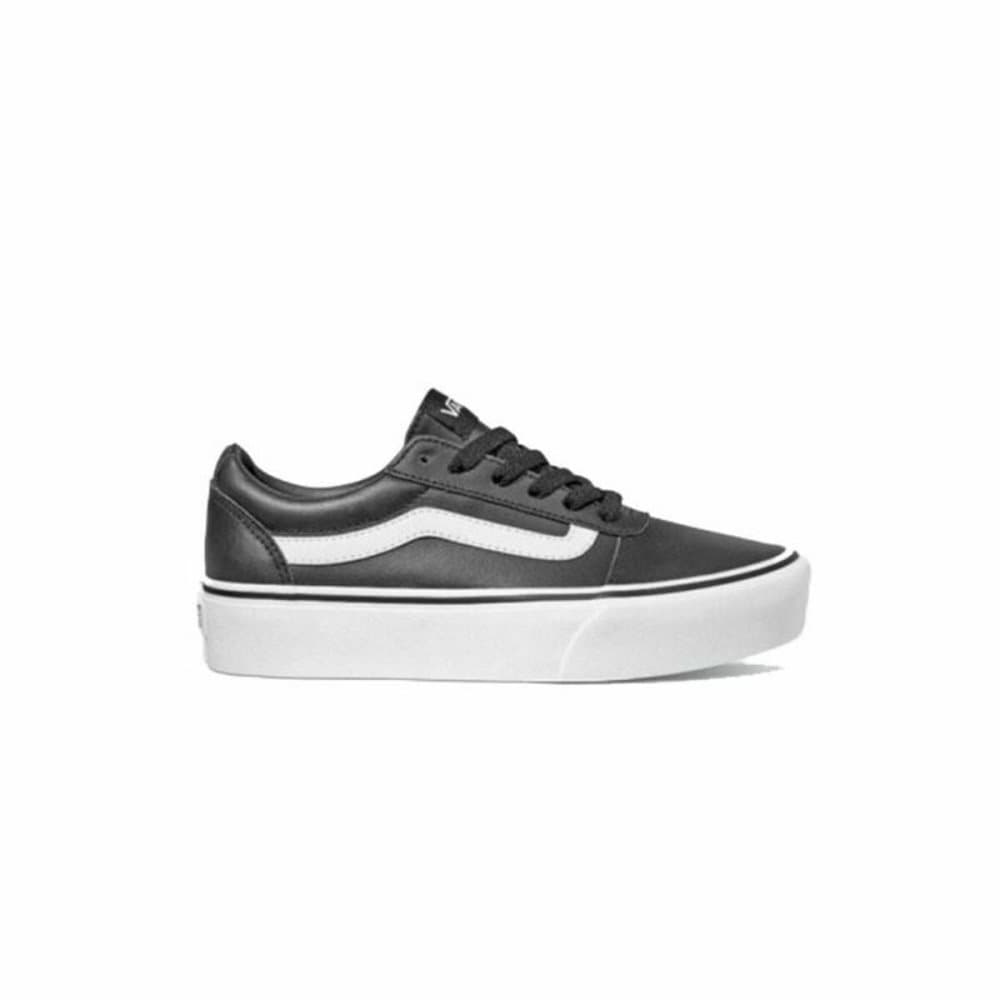 Casual Träningsskor Dam Vans Ward Platform Läder Svart - 36