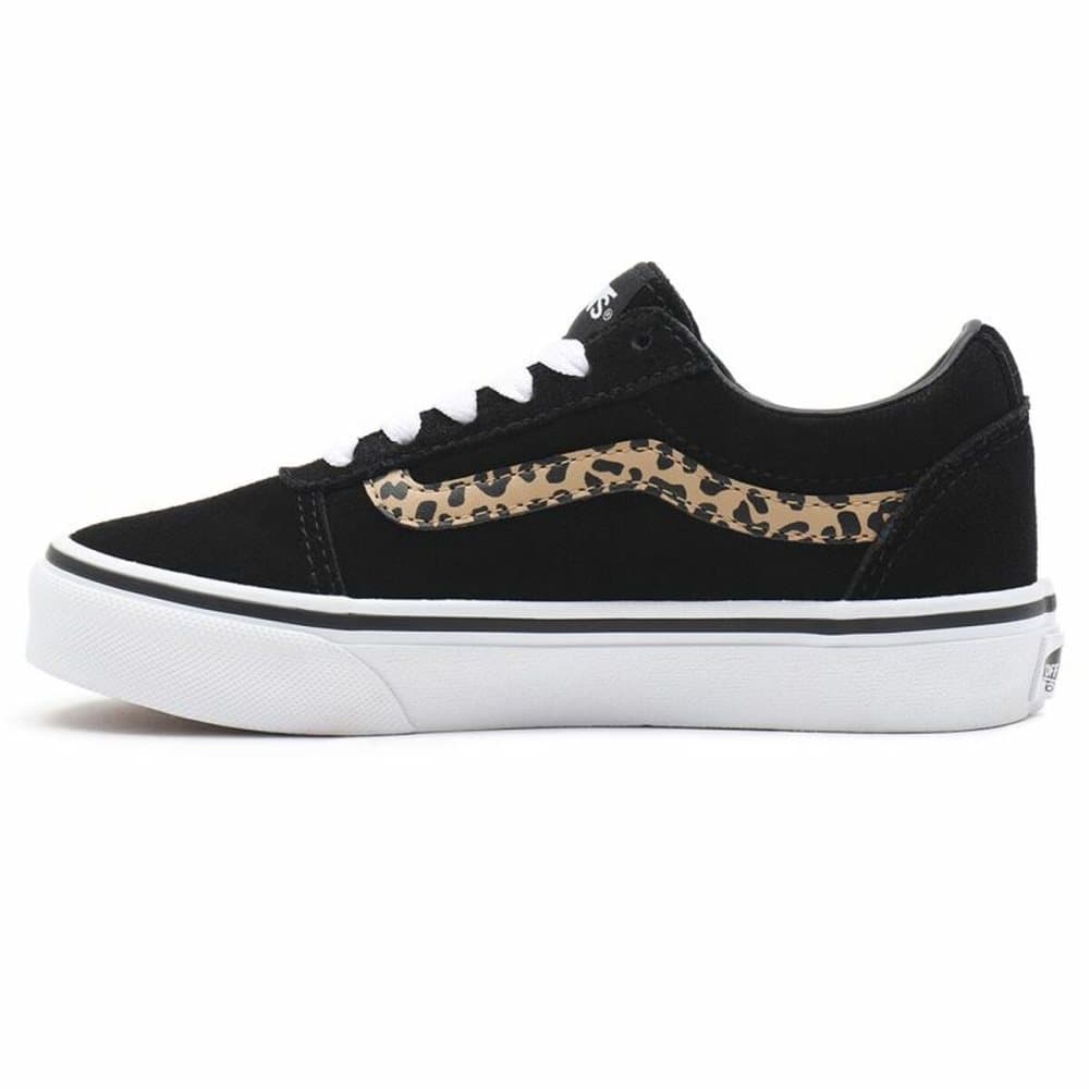 Sportskor Casual Barn Vans Ward Suede Svart Leopard - 28