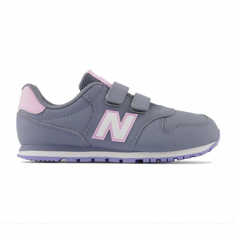Sportskor för barn New Balance 500 HookLoop Grå - 18,5