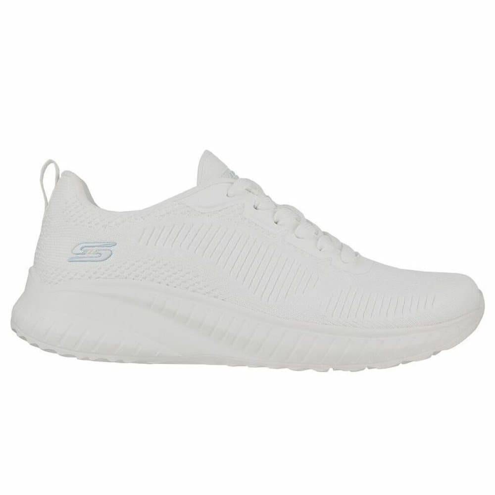Gymnastiksko, Dam Skechers Bobs Sport Squad Chaos Vit - 41