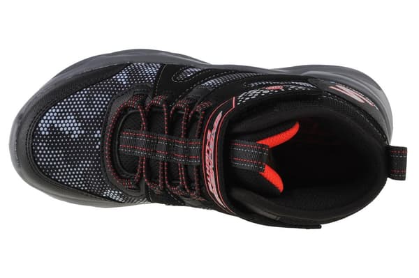 Skechers Twisted Brights - Zerrix 400145L-BKRD, för Pojke, Stövlar, svart
