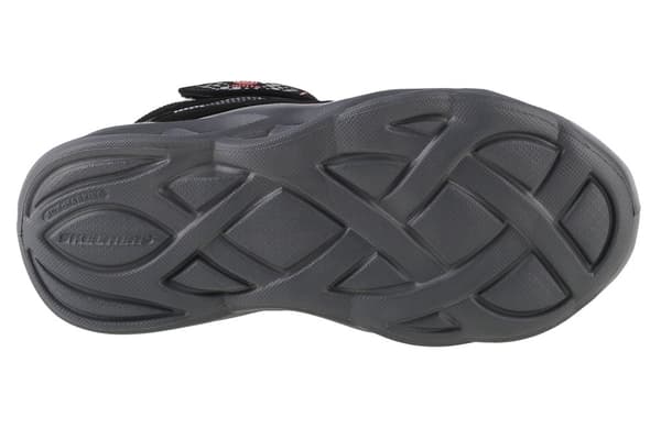 Skechers Twisted Brights - Zerrix 400145L-BKRD, för Pojke, Stövlar, svart