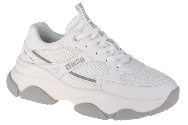Big Star Shoes JJ274579, Kvinna, Sneakers, vit White 41
