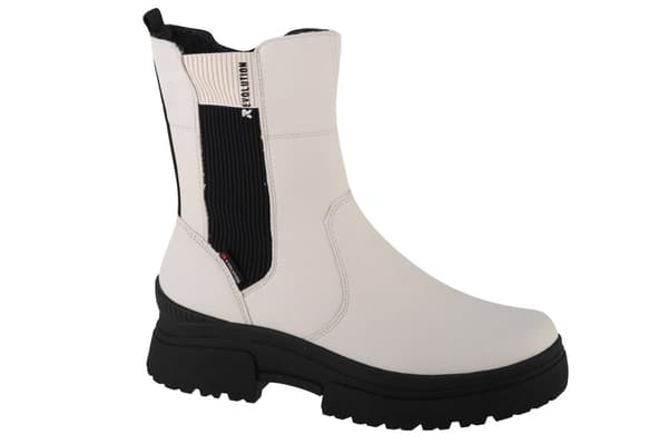 Rieker Booties W0380-80, Kvinna, Vinterkängor, vit White 39