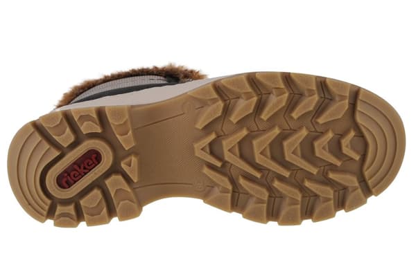 Rieker Booties X9335-45, Kvinna, Vinterkängor, grå