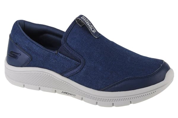 Skechers Go Golf Arch Fit Walk 214035-NVGY, Man, golfskor, marinblå