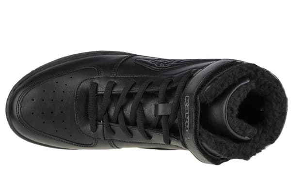 Kappa Bash Mid Fur 242799-1111, Unisex, Sneakers, svart