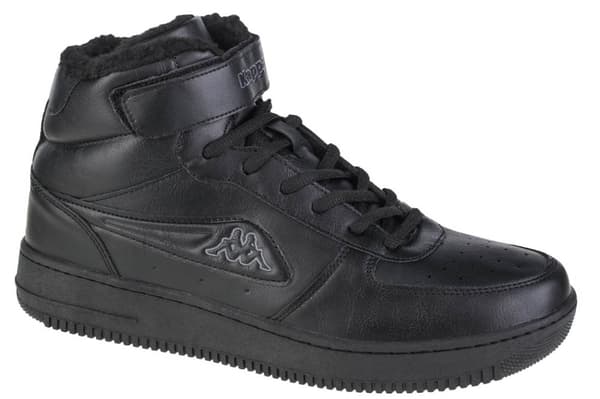 Kappa Bash Mid Fur 242799-1111, Unisex, Sneakers, svart