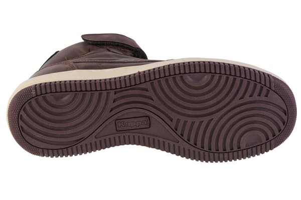 Kappa Bash Mid Fur 242799-5043, Man, Sneakers, brun