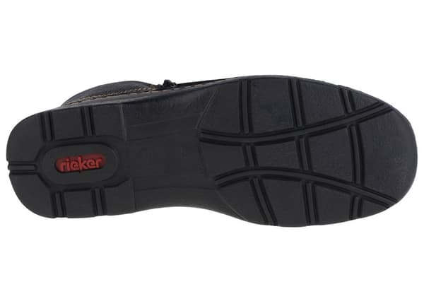 Rieker Booties 05398-00, Man, Snörskor, svart
