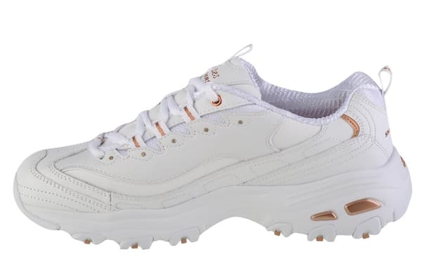Skechers D'Lites Fresh Start 11931-WTRG, Kvinna, Sneakers, vit