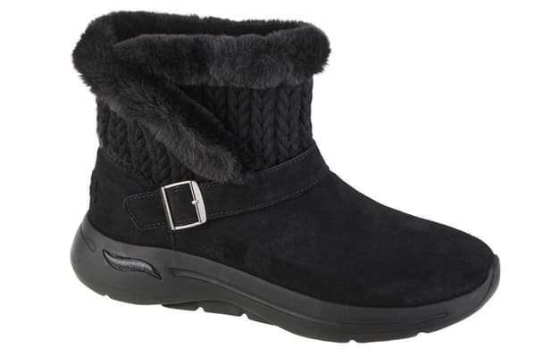 Skechers Go Walk Arch Fit - True Embrace 144422-BBK, Kvinna, Vinterkängor, svart