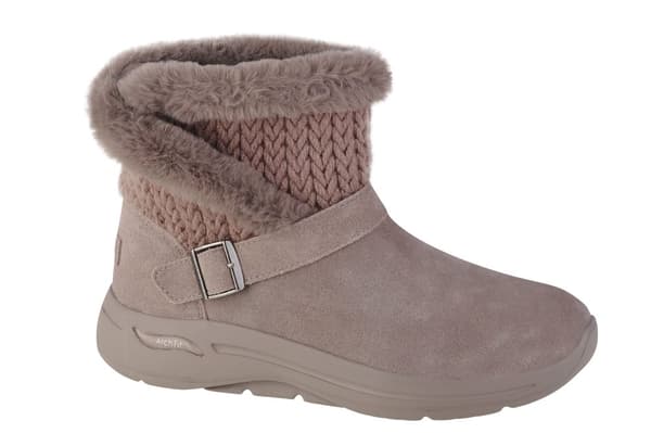 Skechers Go Walk Arch Fit - True Embrace 144422-DKTP, Kvinna, Vinterkängor, rosa