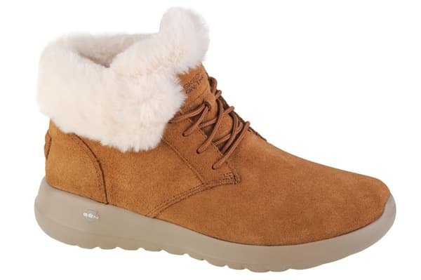 Skechers On The Go Joy Lush 15506-CSNT, Kvinna, Vinterkängor, brun