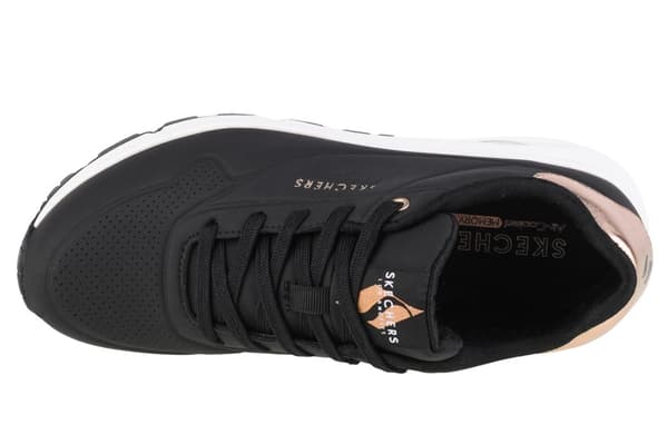Skechers Uno-Golden Air 177094-BLK, Kvinna, Sneakers, svart