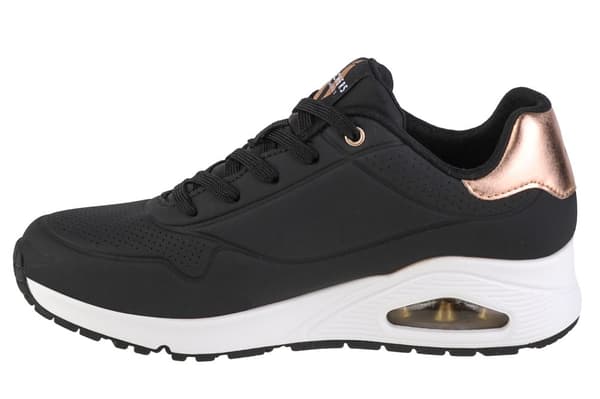 Skechers Uno-Golden Air 177094-BLK, Kvinna, Sneakers, svart