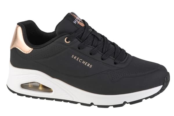 Skechers Uno-Golden Air 177094-BLK, Kvinna, Sneakers, svart