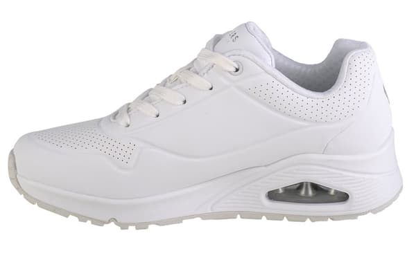 Skechers Uno-Stand on Air 73690-W, Kvinna, Sneakers, vit