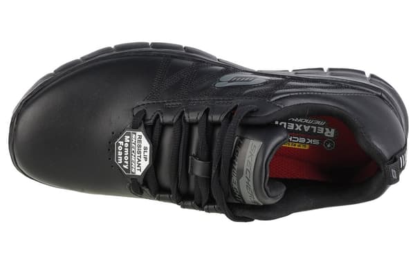 Skechers Sure Track-Erath 76576EC-BLK, Kvinna, Sneakers, svart