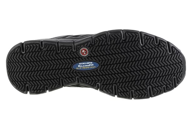 Skechers Sure Track-Erath 76576EC-BLK, Kvinna, Sneakers, svart