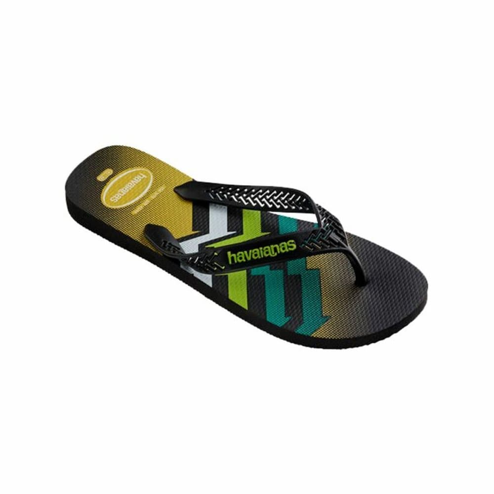 Strandtofflor för kvinnor Havaianas Power Light Grön Svart - 41-42
